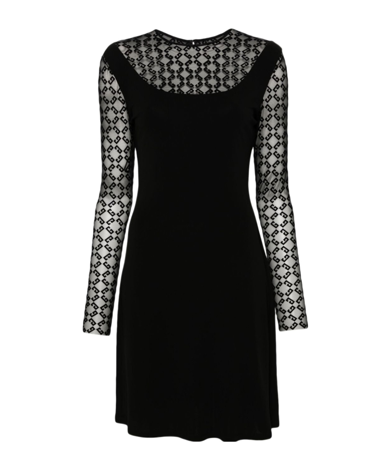 Givenchy Knee Length Dress A-line Silhouette In Black