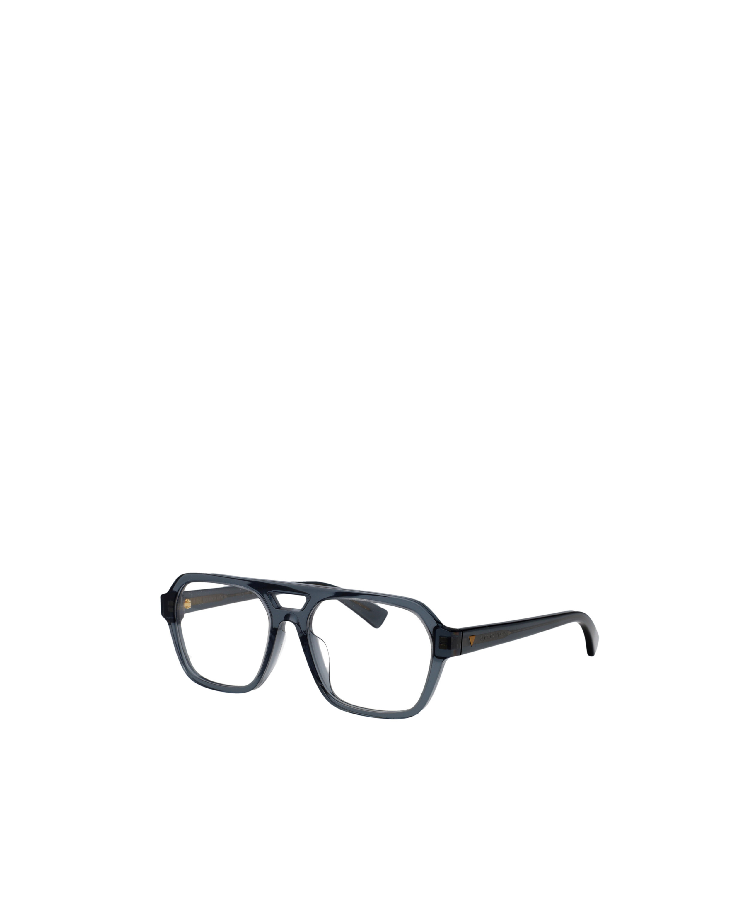 Bottega Veneta Eyewear Square Frame Glasses In Gray