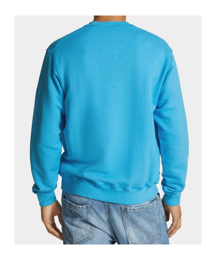 Shop Dsquared2 Logo-print Sweatshirt In Cyan