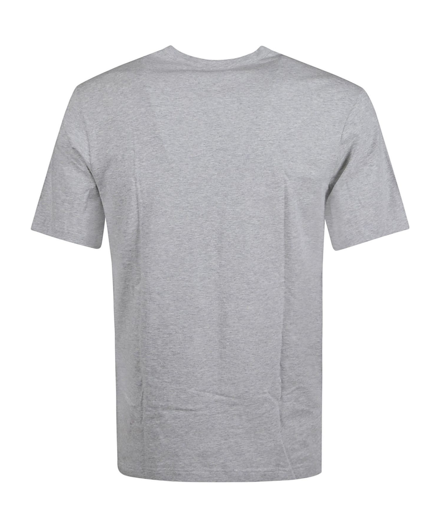 Palm Angels Crewneck T-shirt In Gray