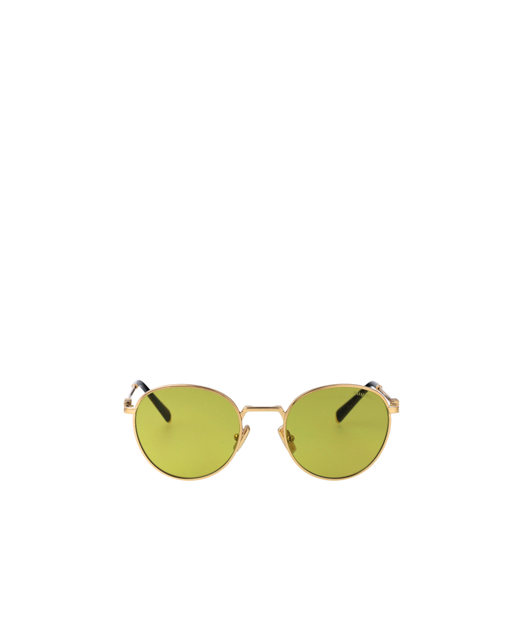 Miu Miu 0mu 55zs Sunglasses In Green