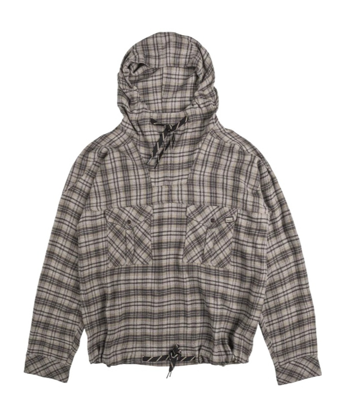 Martine Rose Check Hooded Sweatshirt In Multi