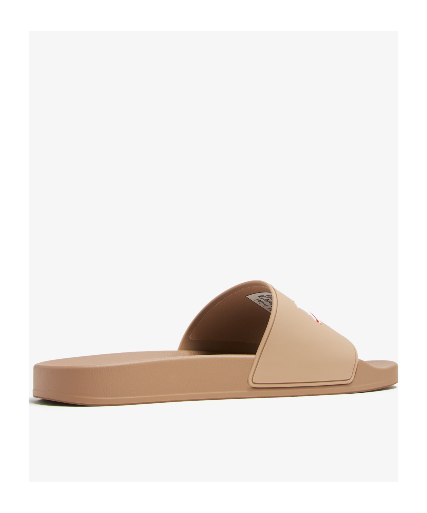 Balenciaga Logo Detailed Slip In Nude