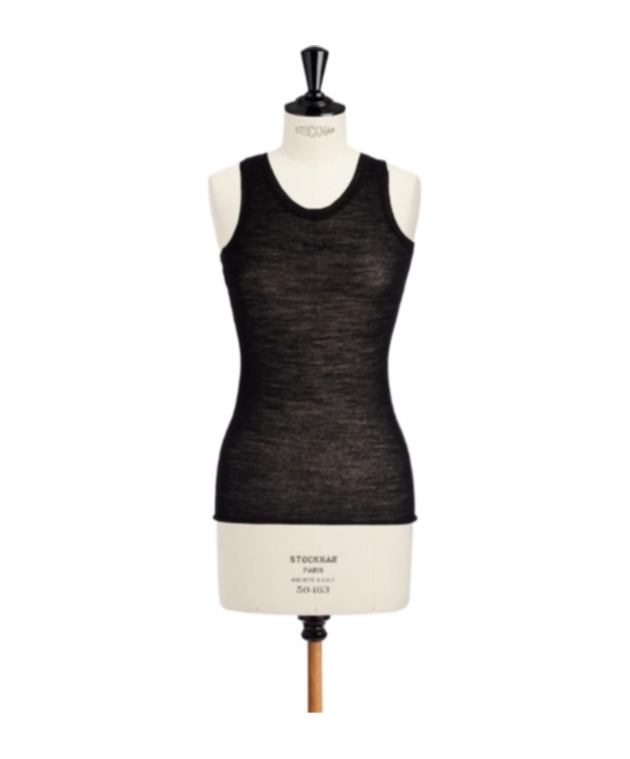 Dior Tank Top In Black