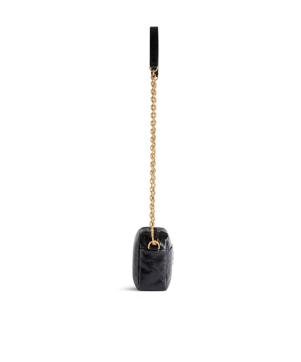 Balenciaga Monaco Camera Bag In Black