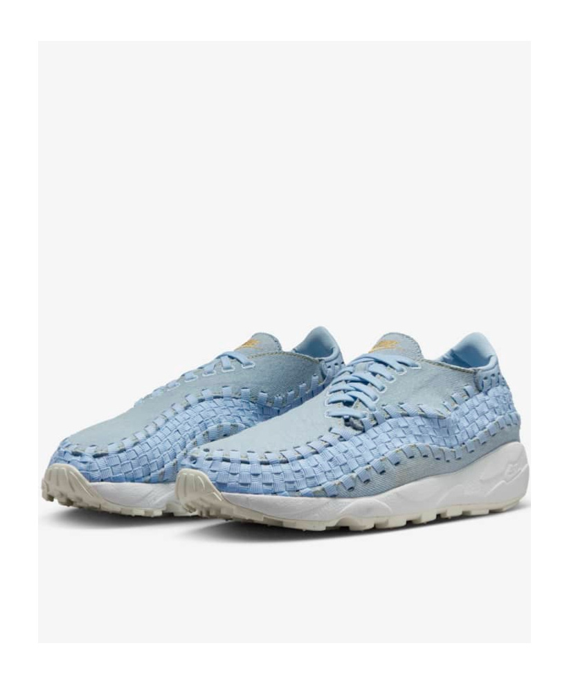 Nike Air Footscape Woven Sneaker In Gray