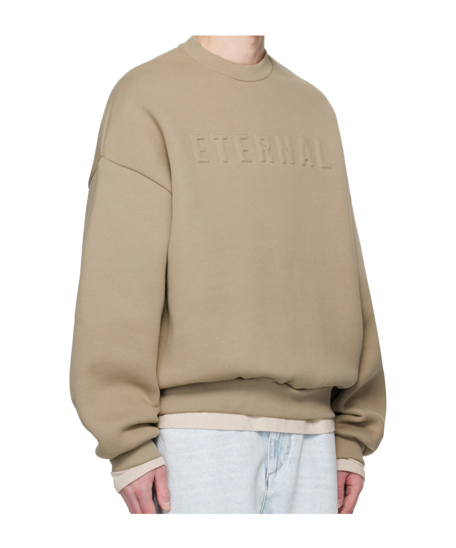 Fear Of God Round Neck Long-sleeved Sweatshirt In Multi