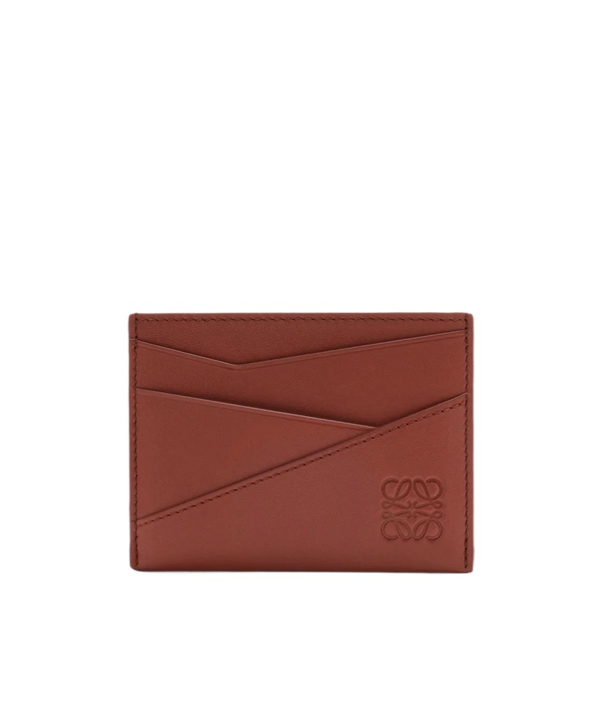 Loewe Puzzle Card Holder In Tomato
