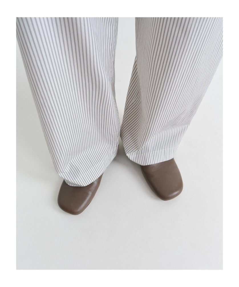 LEMAIRE LEATHER SLIPPERS