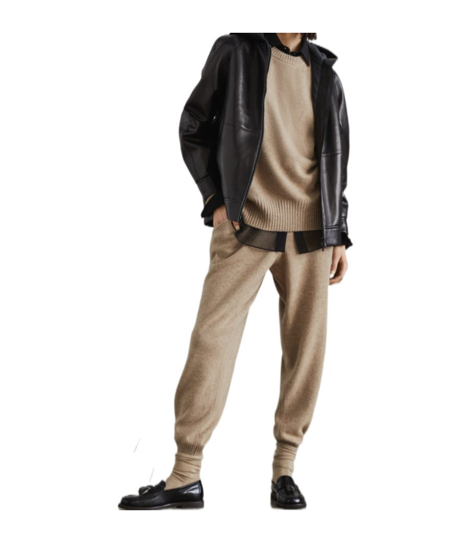 Brunello Cucinelli Crew-neck Cashmere Jumper In Brown
