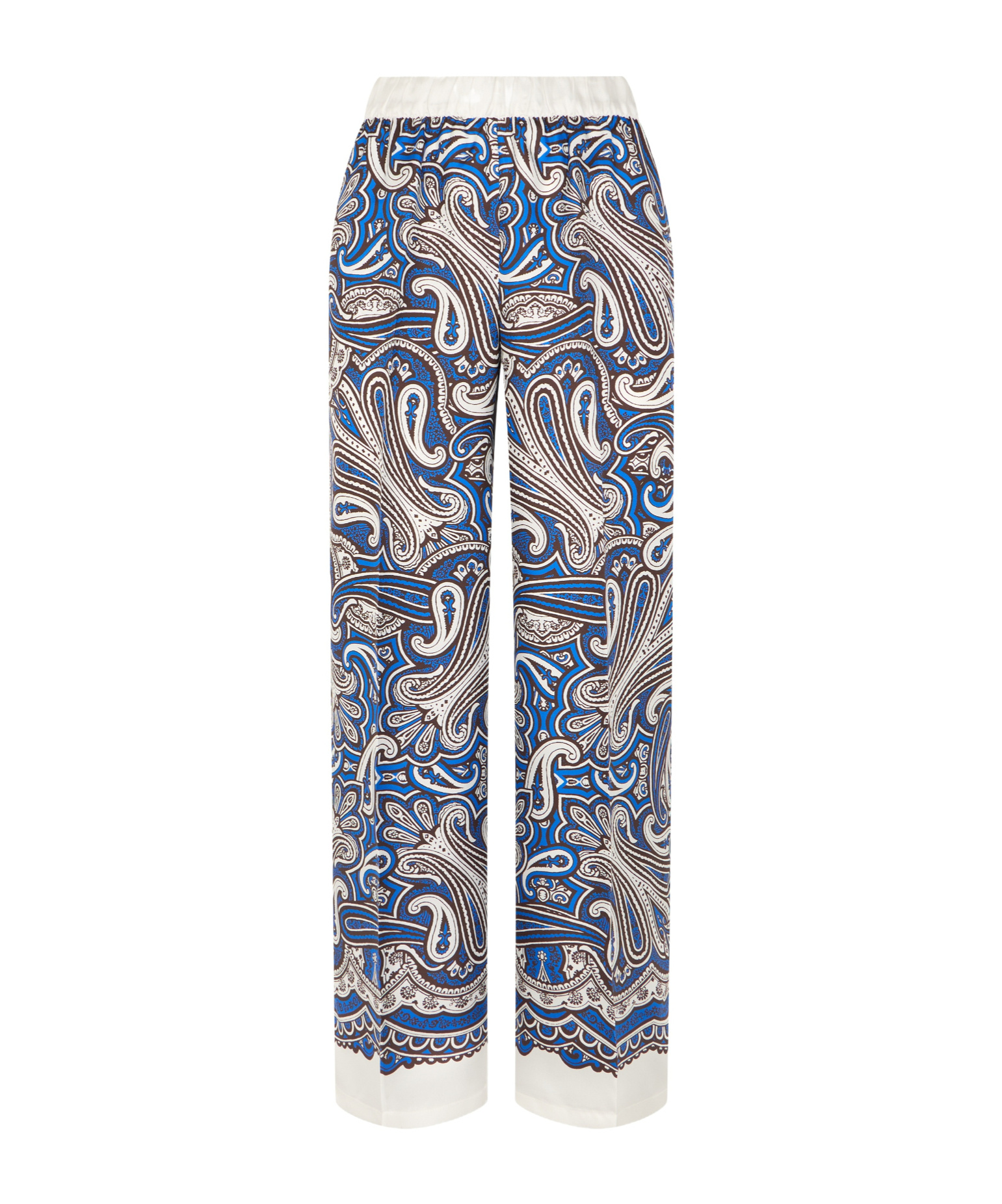 P.a.r.o.s.h Printed Casual Pants In Multi