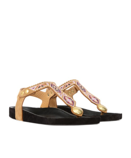 Isabel Marant Enore Sandals In Black