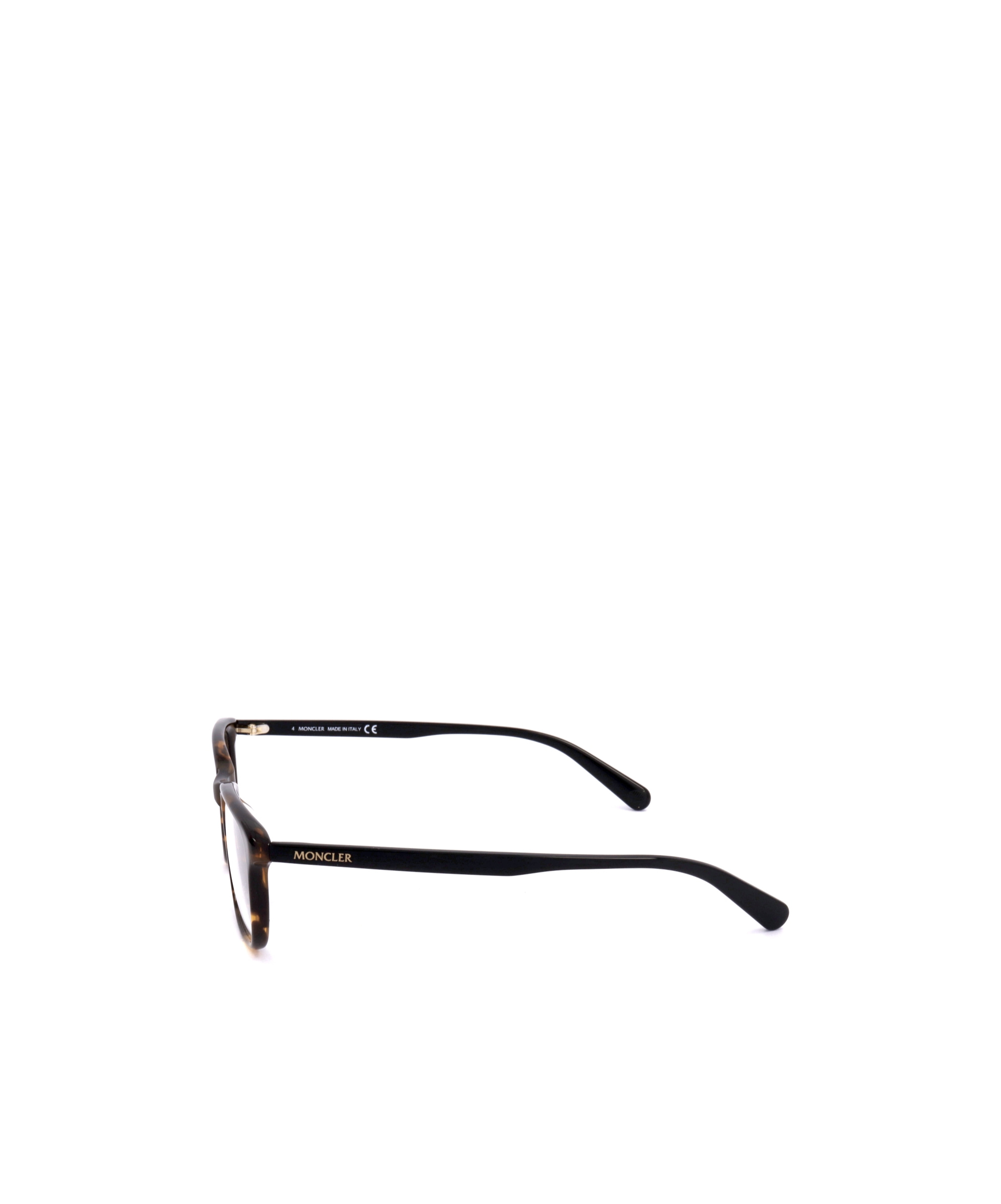 Moncler Eyewear Rectangular Frame Glasses In Black