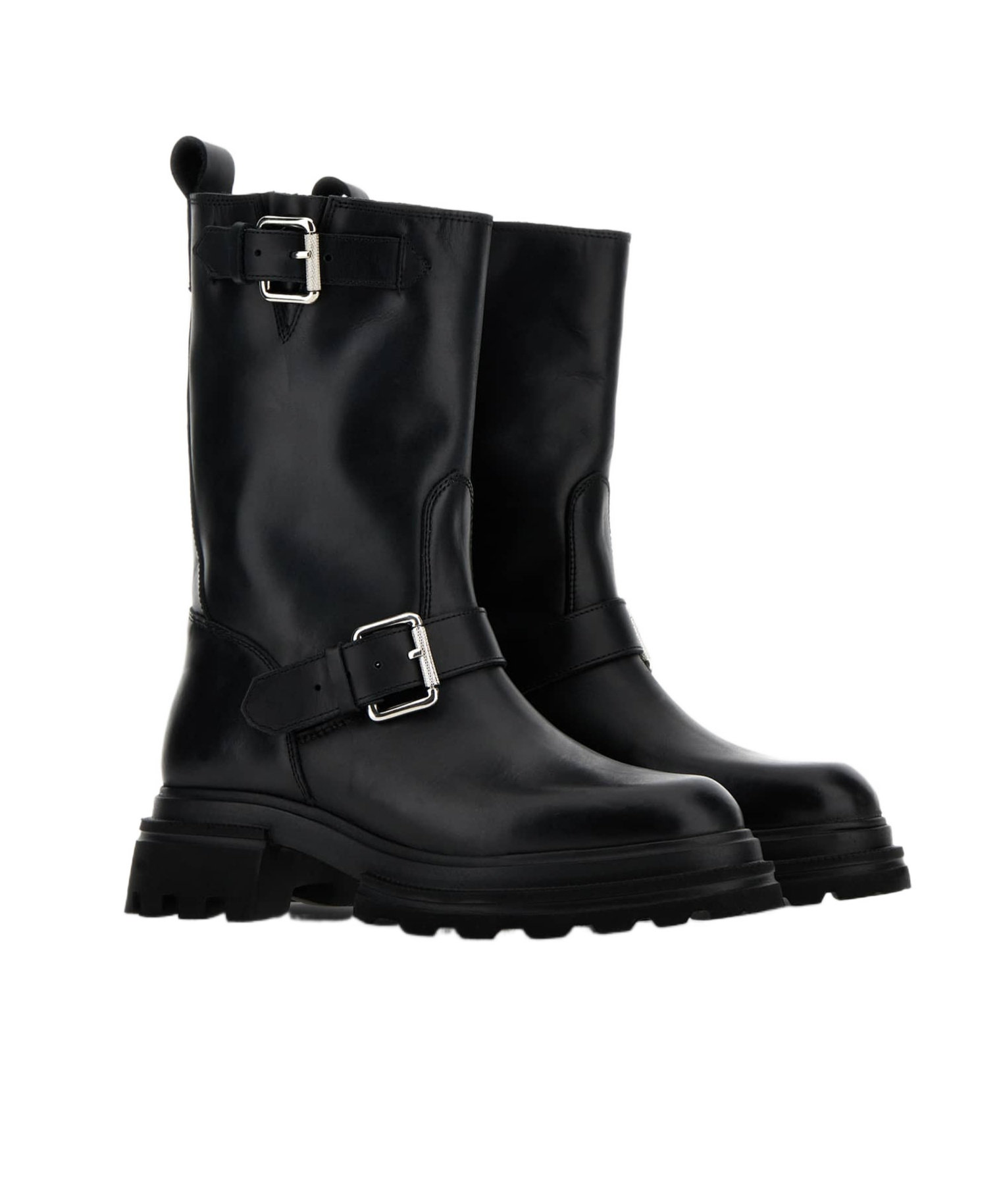 Hogan 10-storey Biker Boot In Black