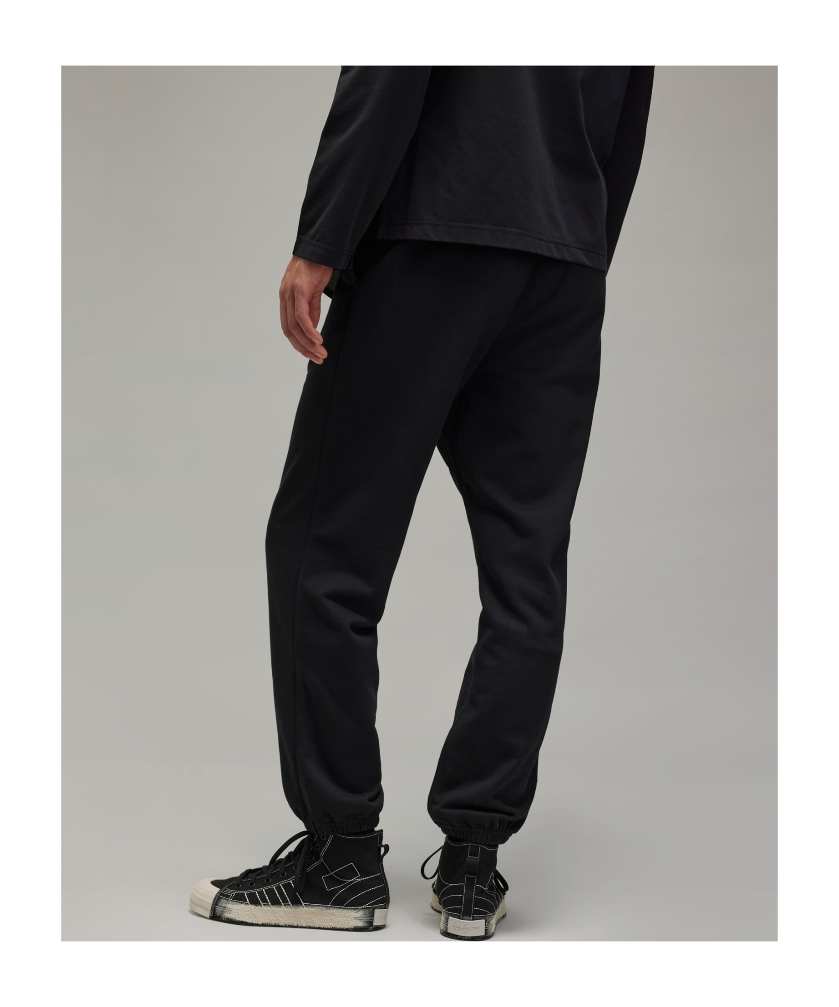 Y-3 X Adidas Logo-print Track Pants In Black
