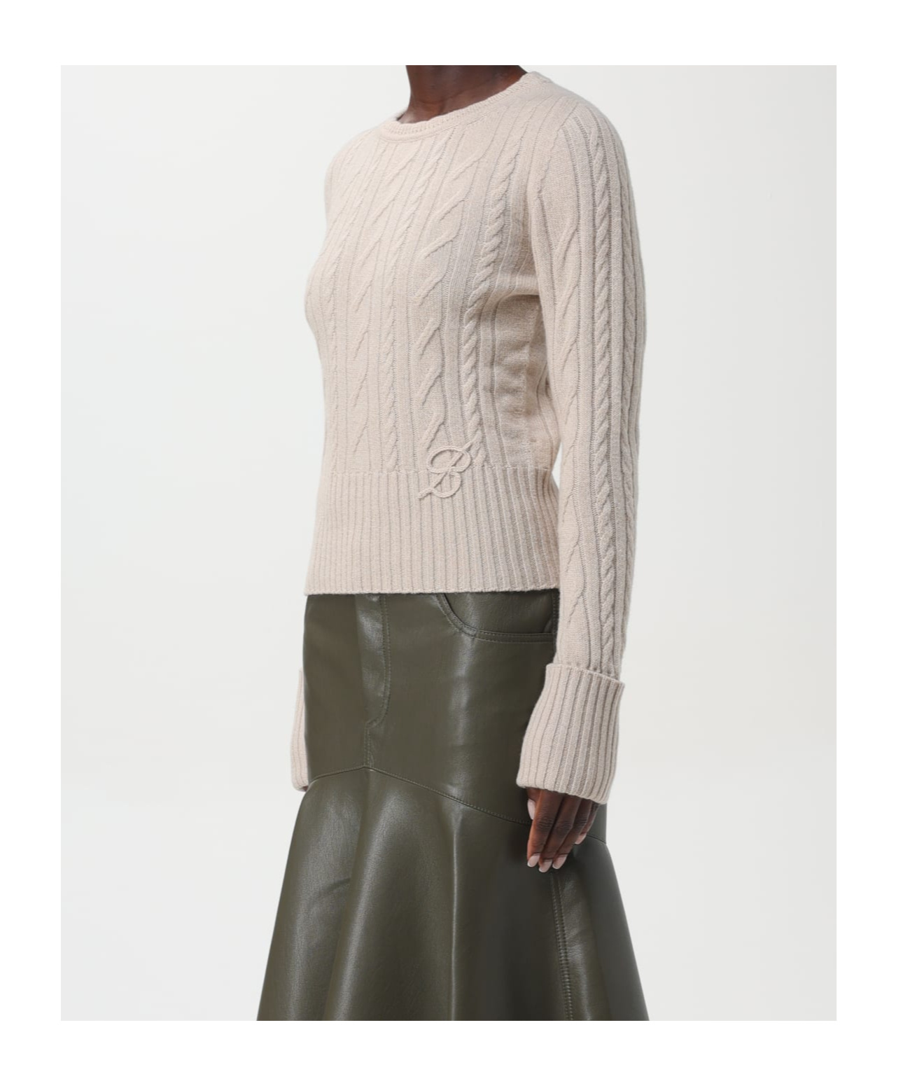 Blumarine Sweater  Woman Color Butter In Nude