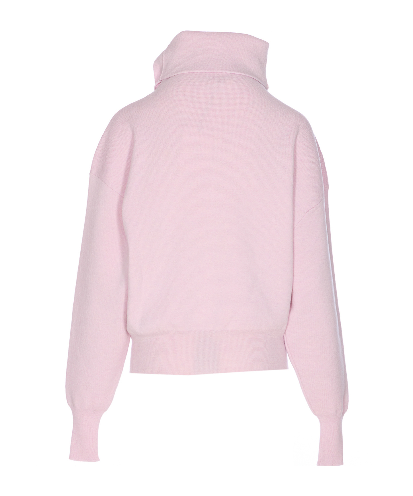 Haikure Cozy High Neck Long Sleeve Knitwear In Pink
