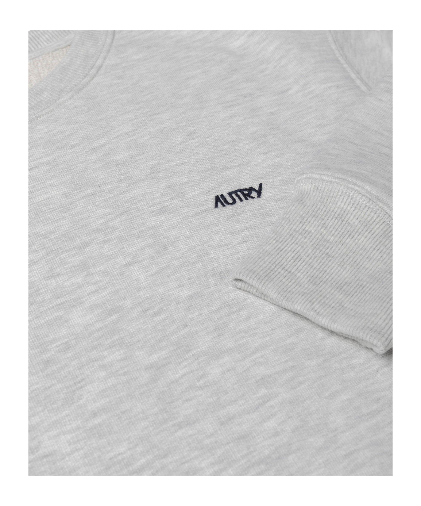 Autry Round-neck Sweater In White