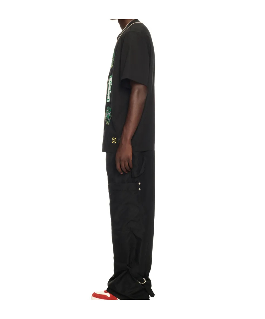 Off-white Short Sleeve Shirt In Black