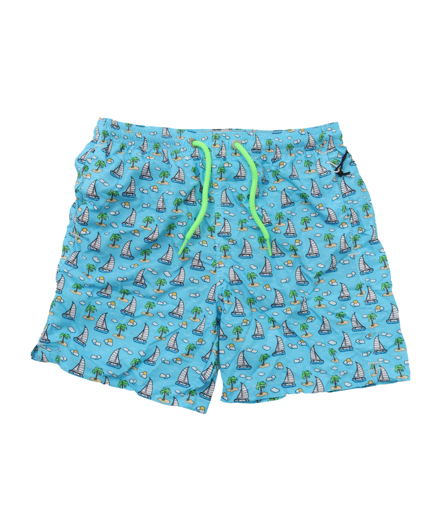Mc2 Saint Barth Drawstring Elastic Waist Swim Shorts