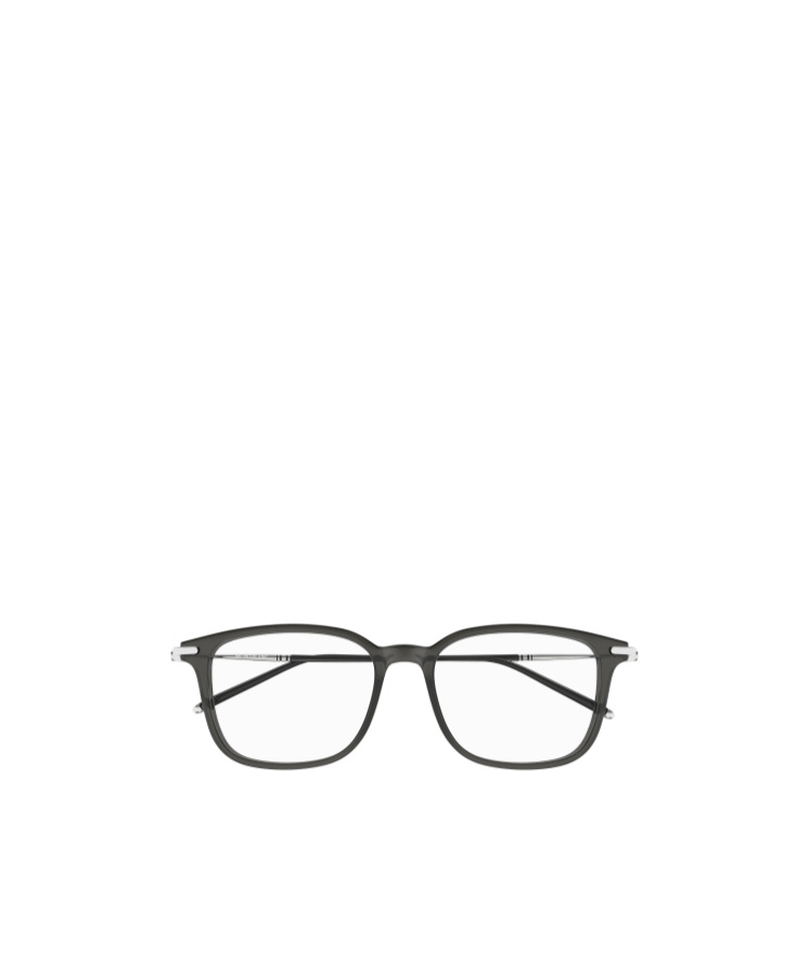 Montblanc Eyewear Rectangular Frame Glasses In Black