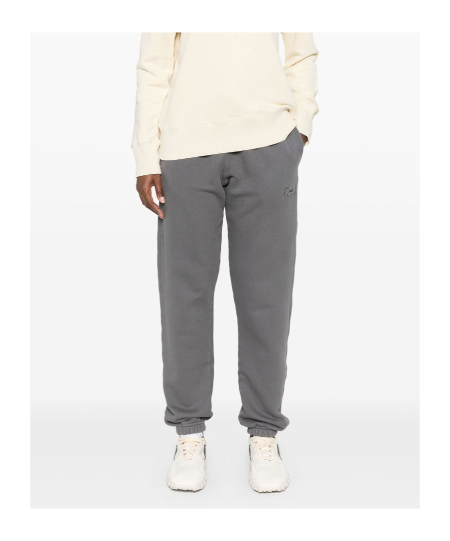 Shop Autry Logo-patch Track Pants In Gray