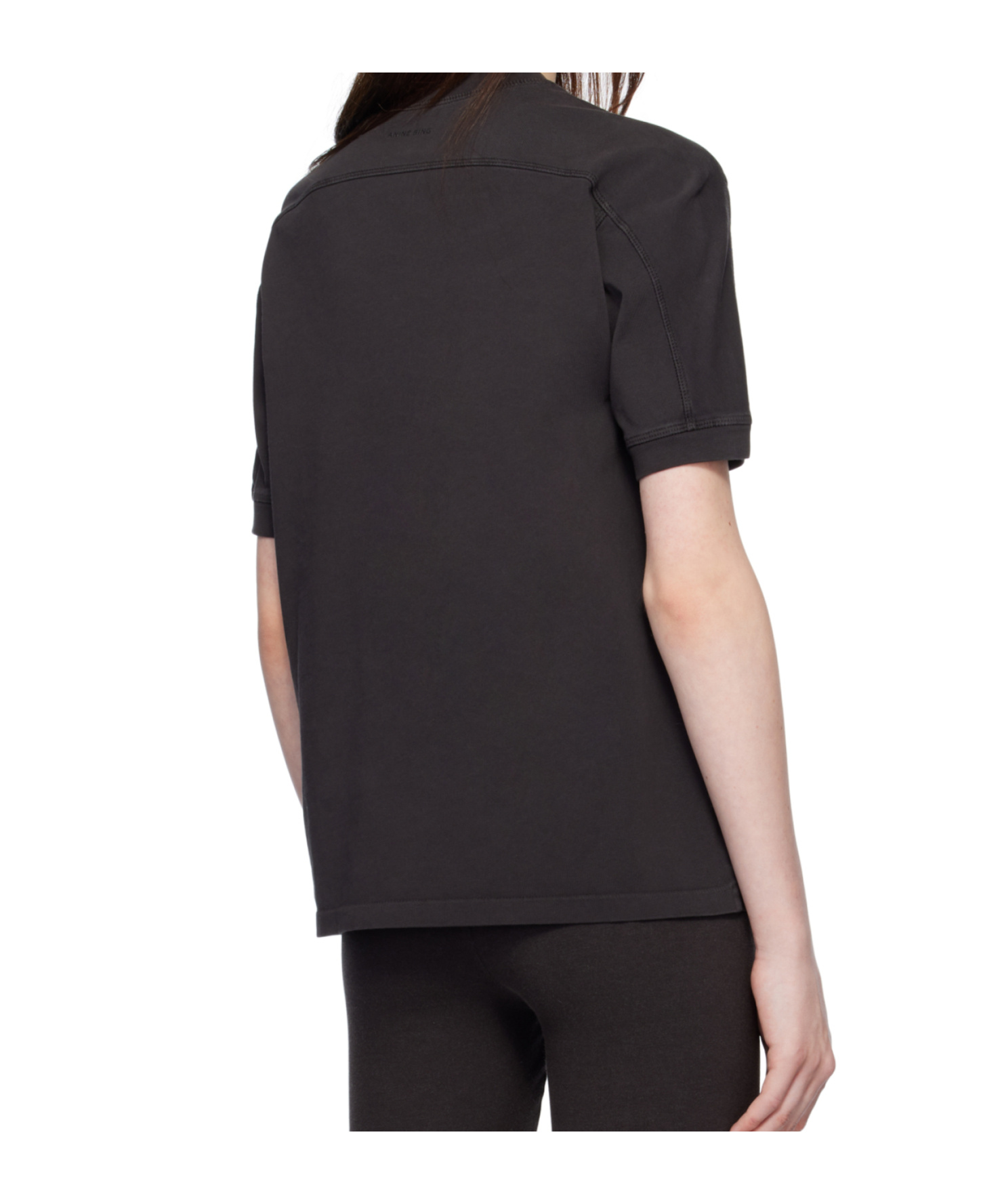 Shop Anine Bing Jaylin T-shirt In Black