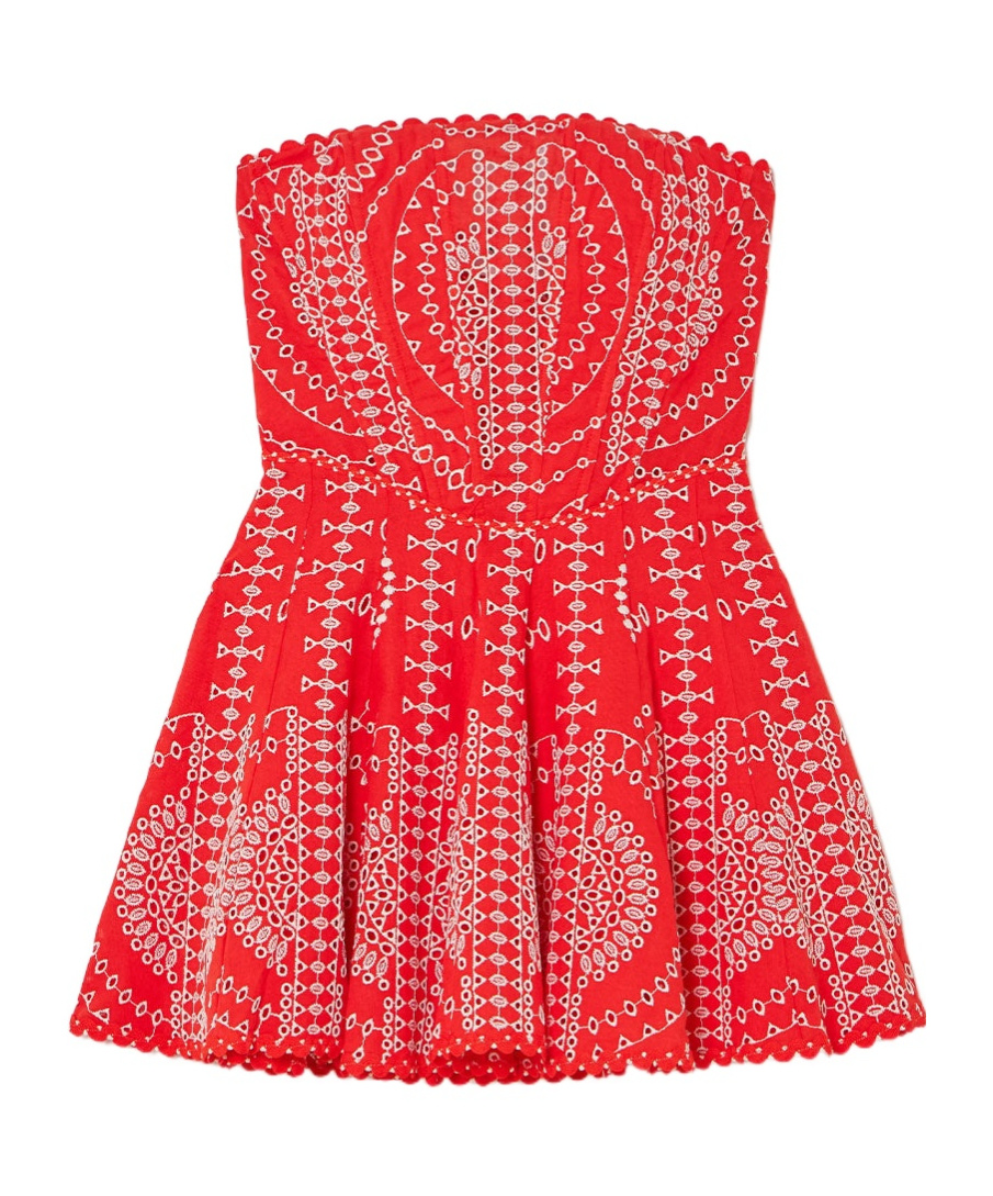 Charo Ruiz Short Dress Clem In Red