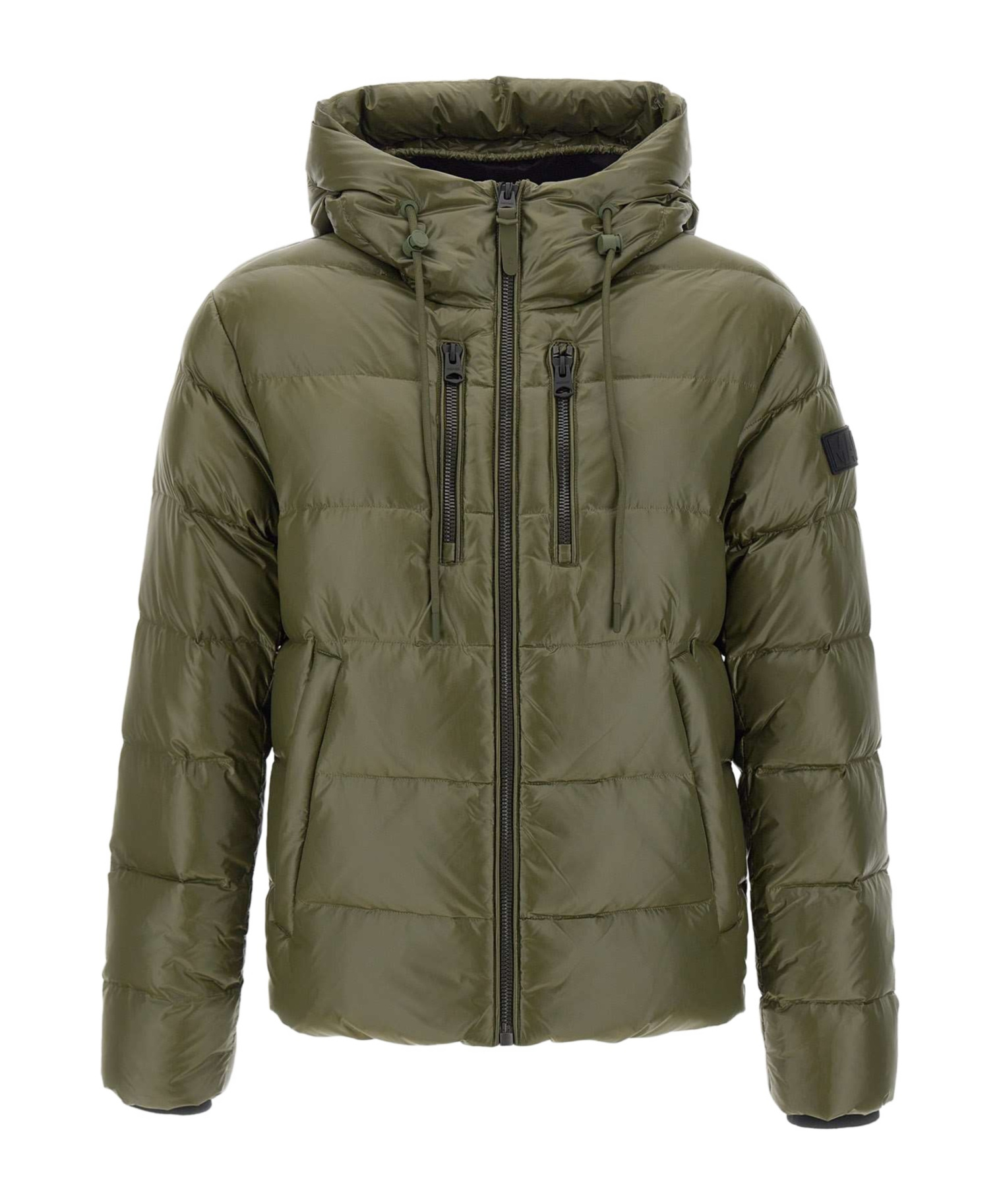 Mackage Long-sleeved Down Jacket In Green