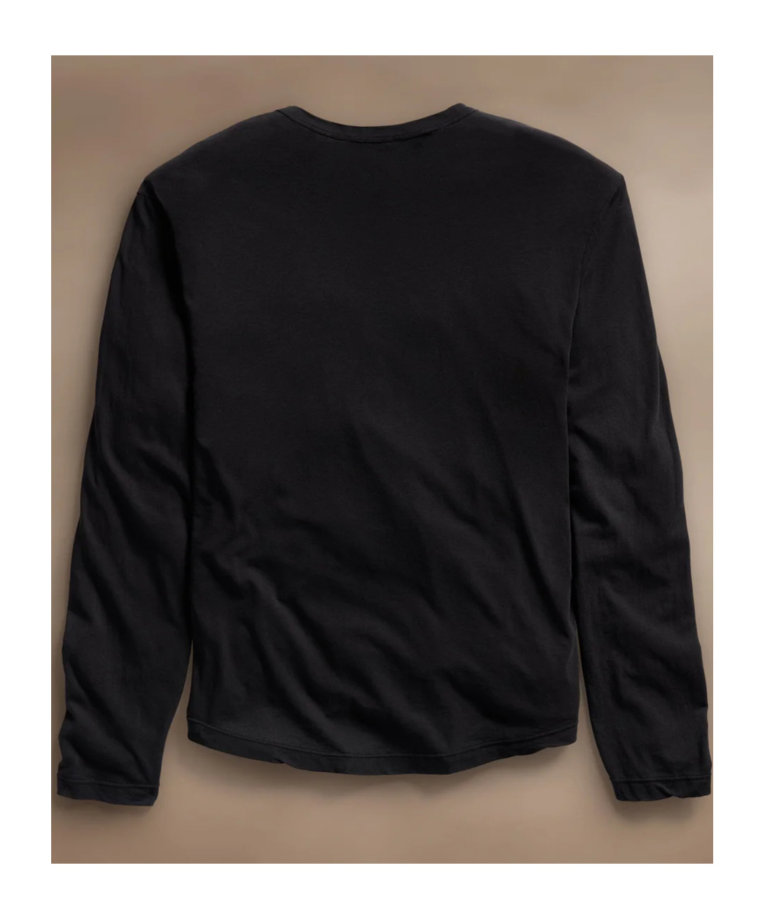 James Perse Long-sleeve Cotton T-shirt In Black