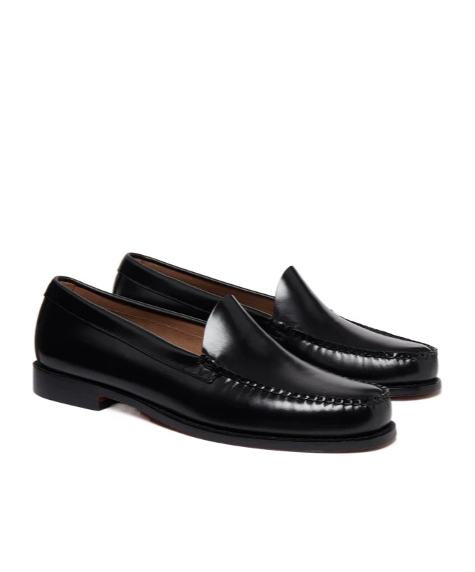 G.h. Bass & Co. Weejuns Venetian Loafers In Black