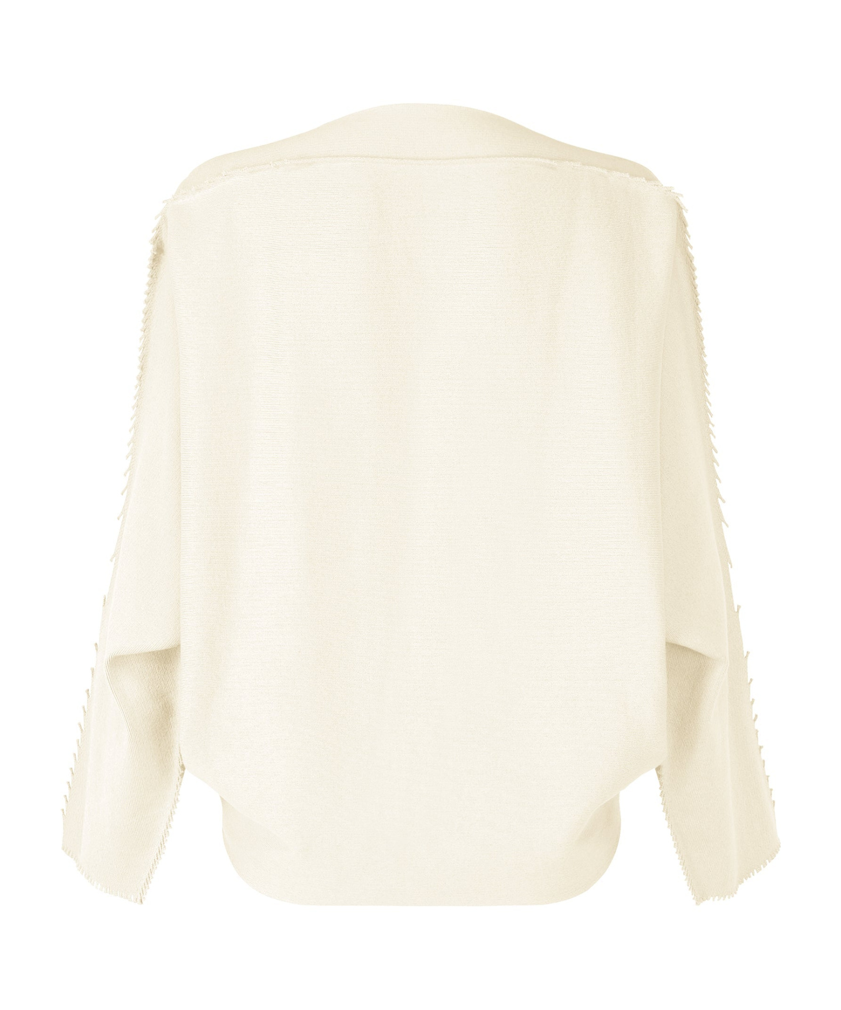 Issey Miyake Round-collar And Long-sleeved Blouse In White