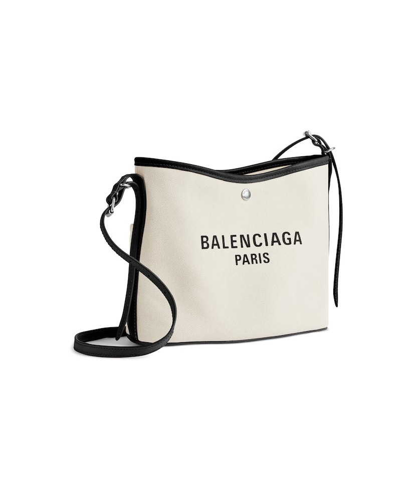 Balenciaga Biarritz Canvas Small Bucket Bags