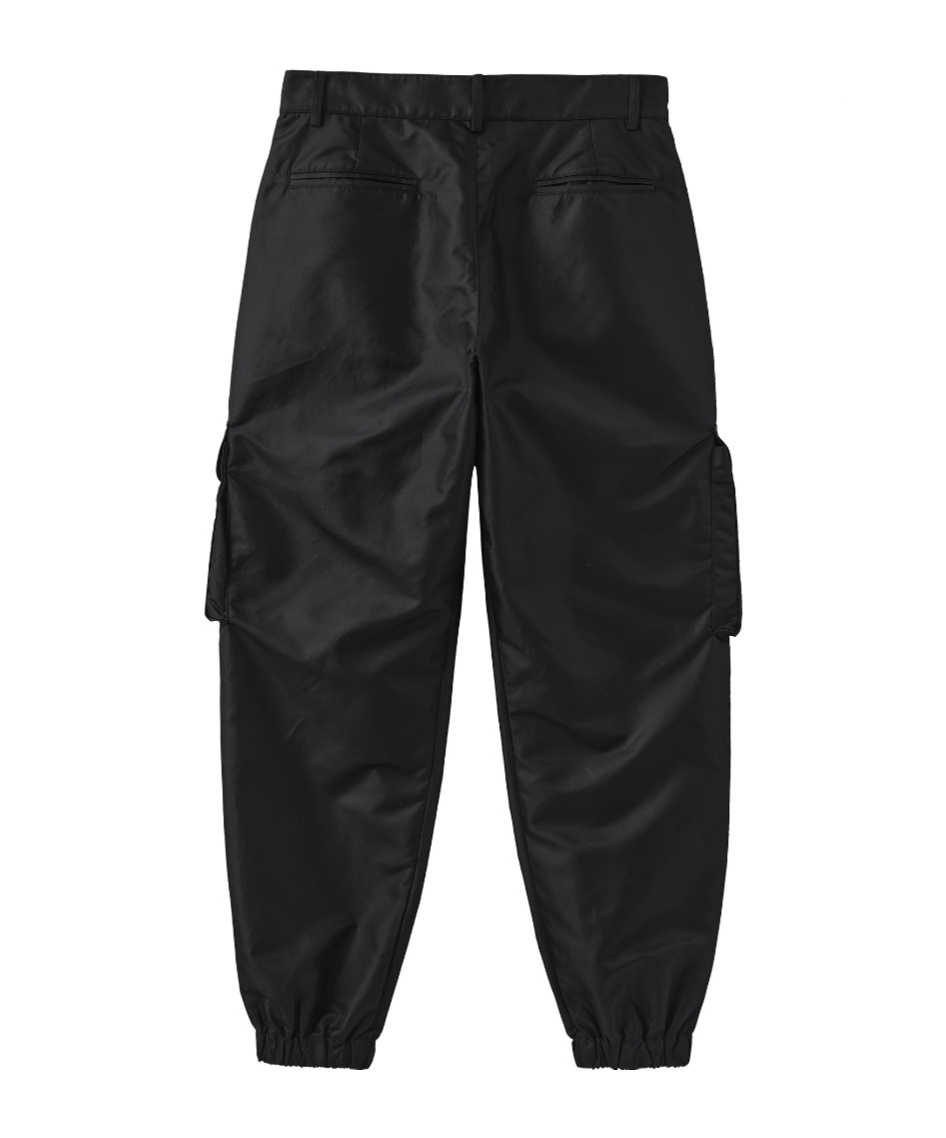 Marissa Chiara Belt Loop Casual Pants In Black