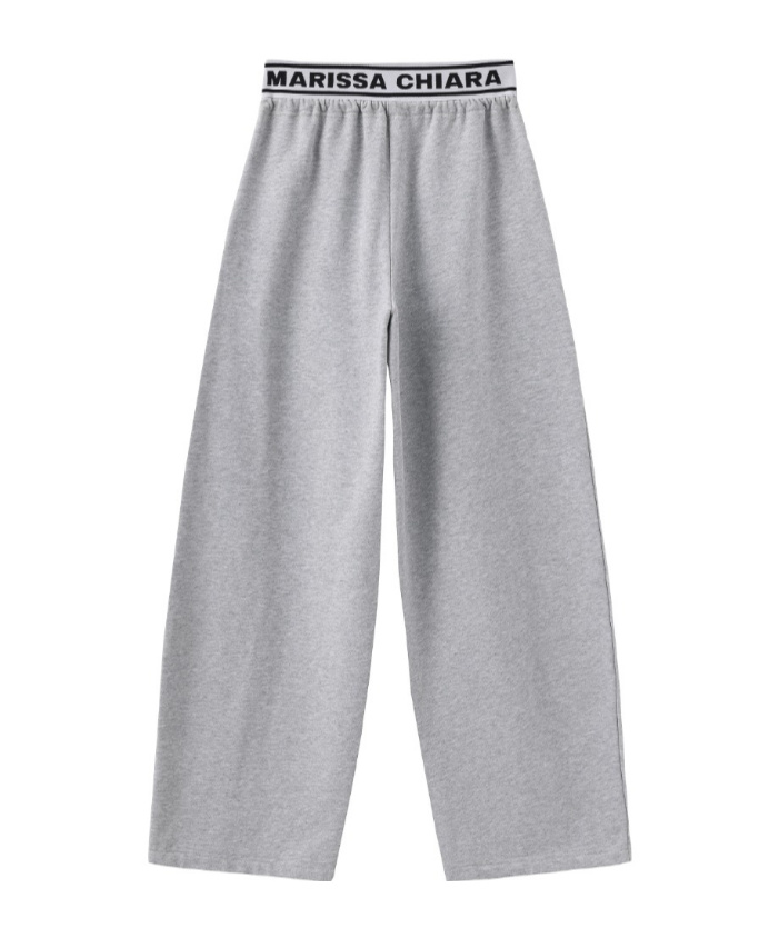 Marissa Chiara Drawstring Sweatpants In Gray