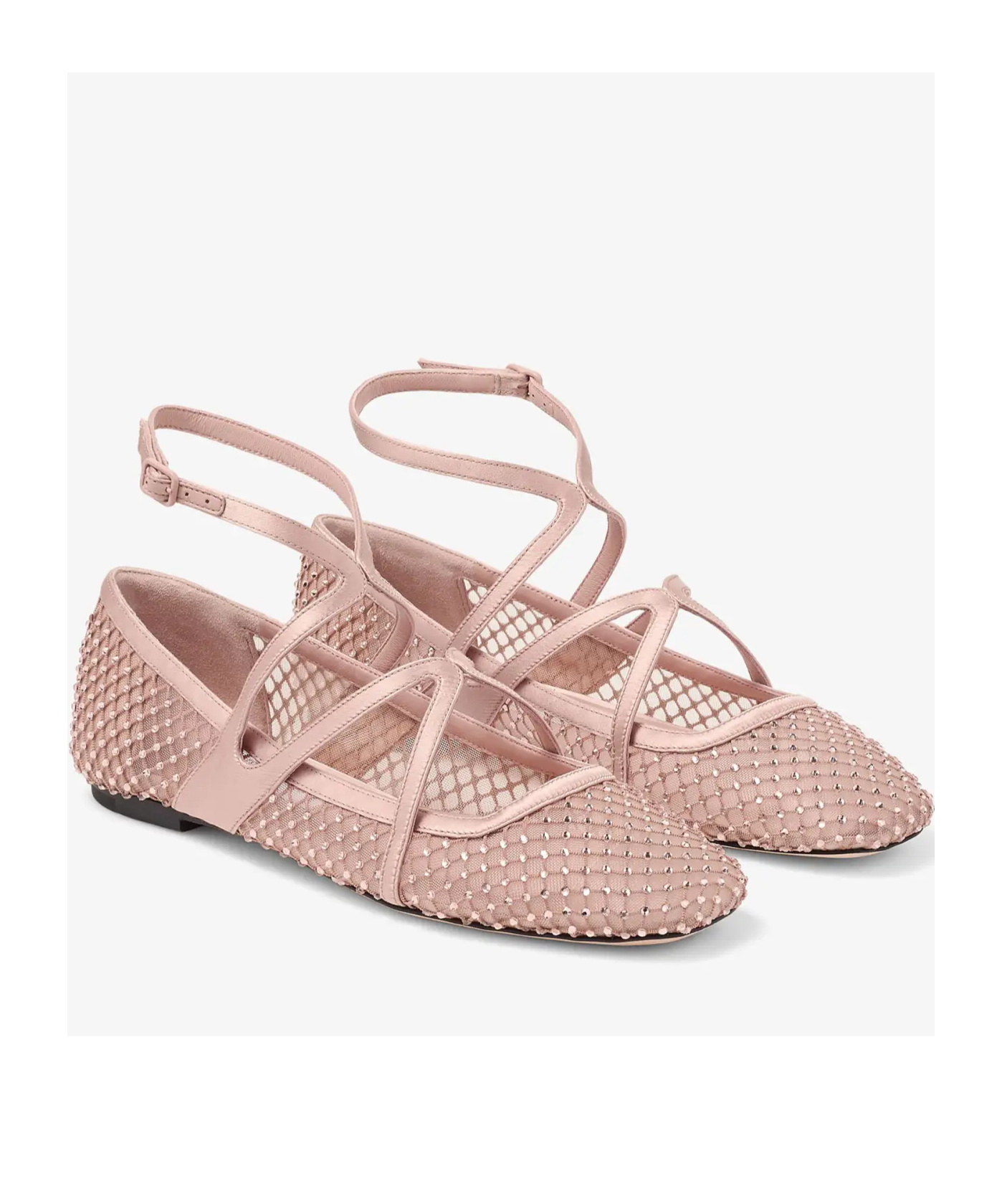 Jimmy Choo Astoria Ballet Fl In Nude