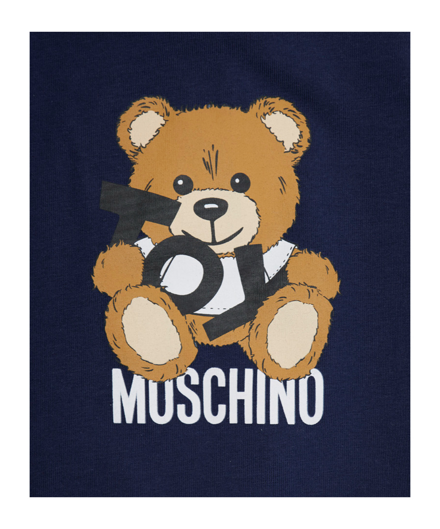Moschino T-shirt And Shorts Set In White