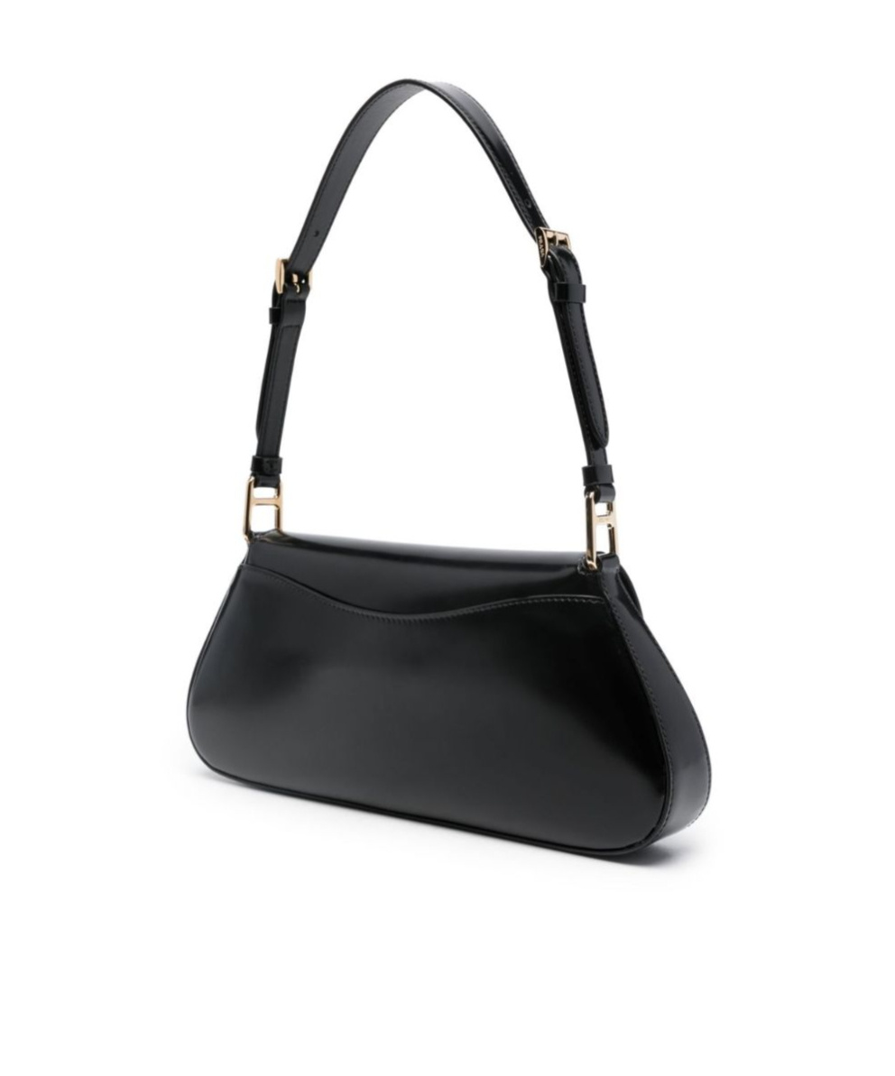 Prada Flip Shoulder Bag In Black