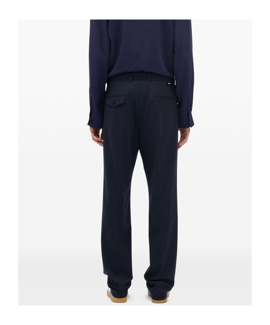 Msgm Virgin Wool-blend Trousers
