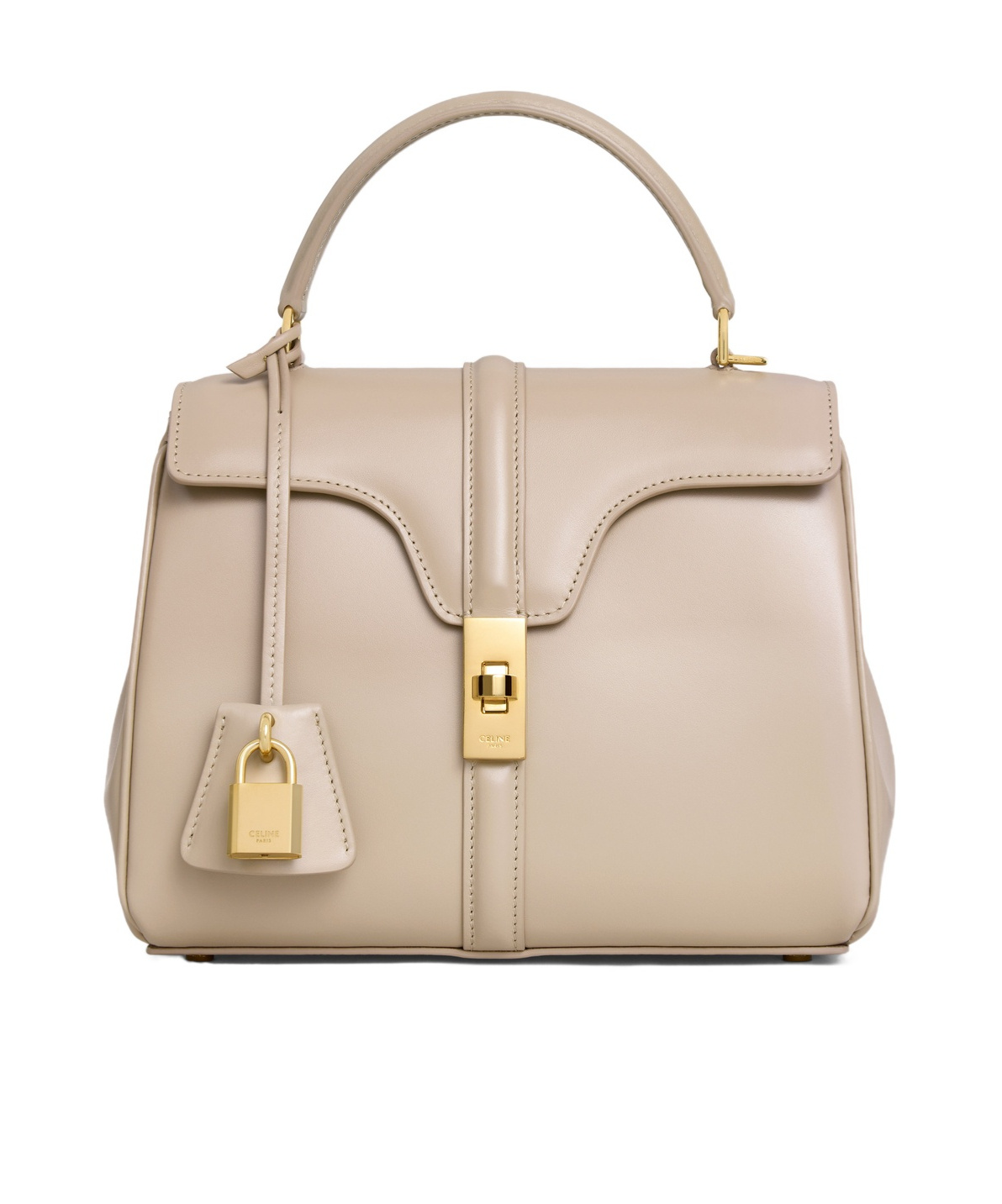 Celine Small 16 Shoulder Bag In Nude