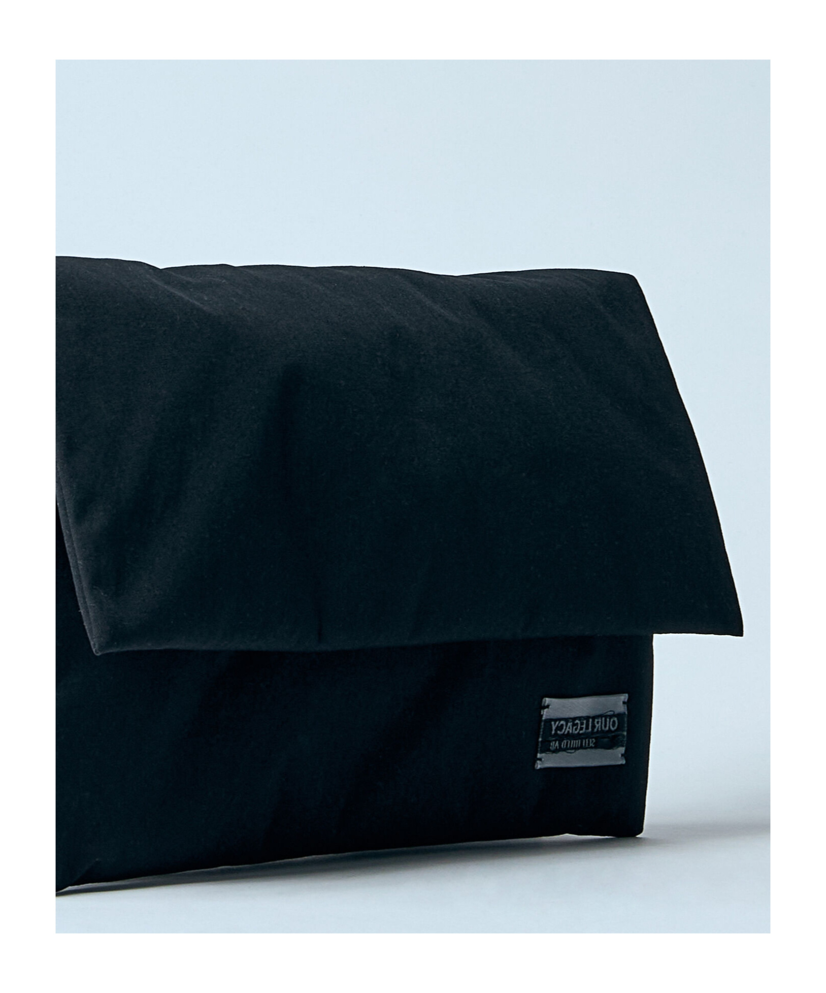 Our Legacy Logo Patch Crossbody Bag In Black