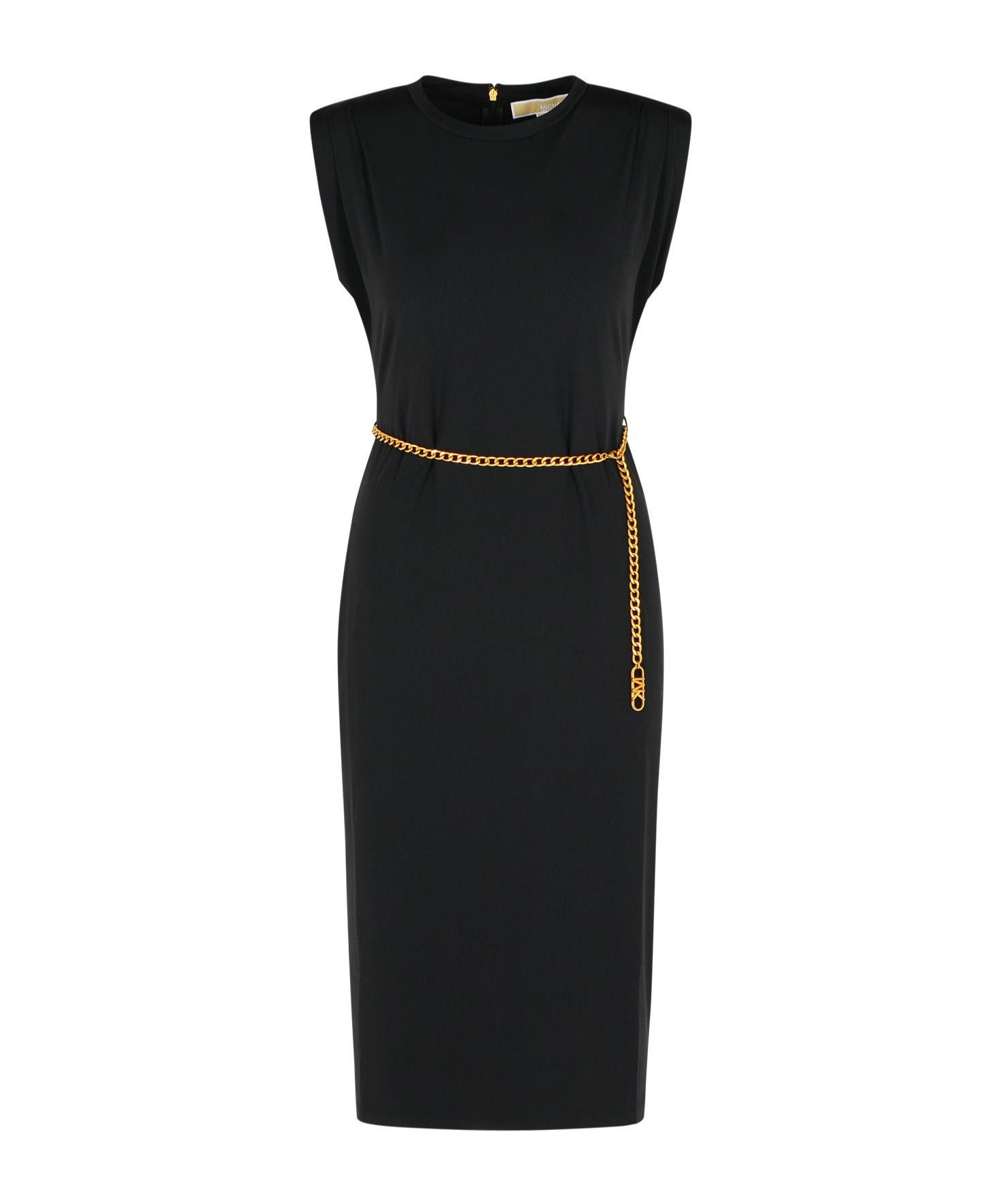Michael Michael Kors Michael By Michael Kors Black Jersey Dress In Black