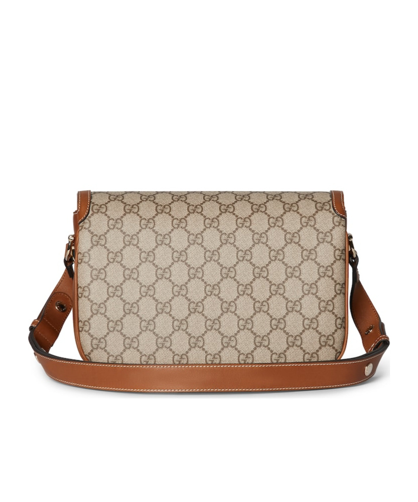 Gucci Horsebit 1955 Small Shoulder Bag In Neutral