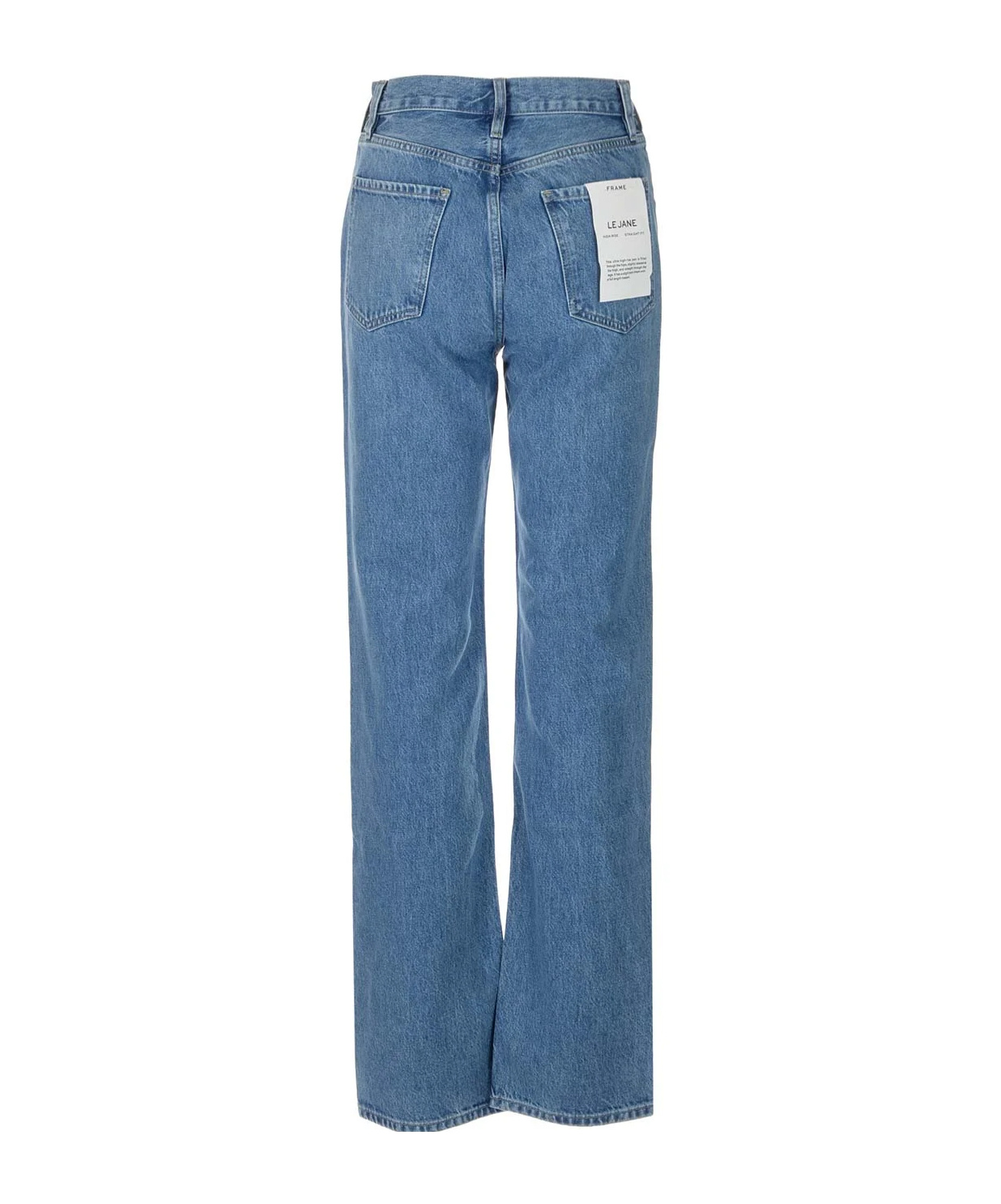 Frame Jeans With Belt Loops In Blue