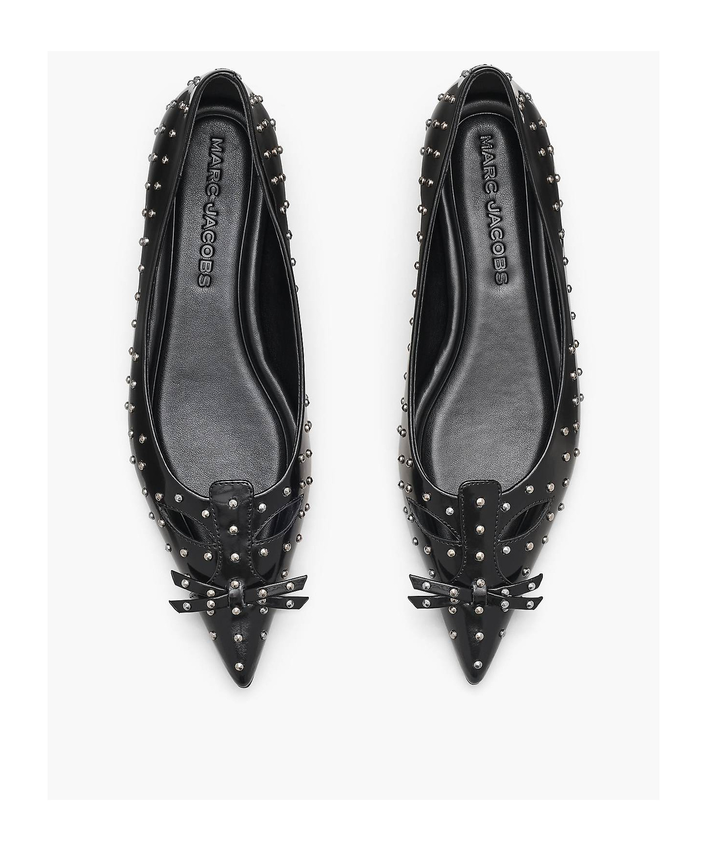 Marc Jacobs 'the Studs Kat' Bow Ballet Flats