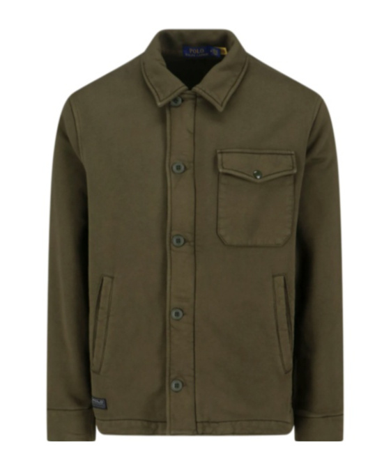 Polo Ralph Lauren Single Breasted Jacket In Green