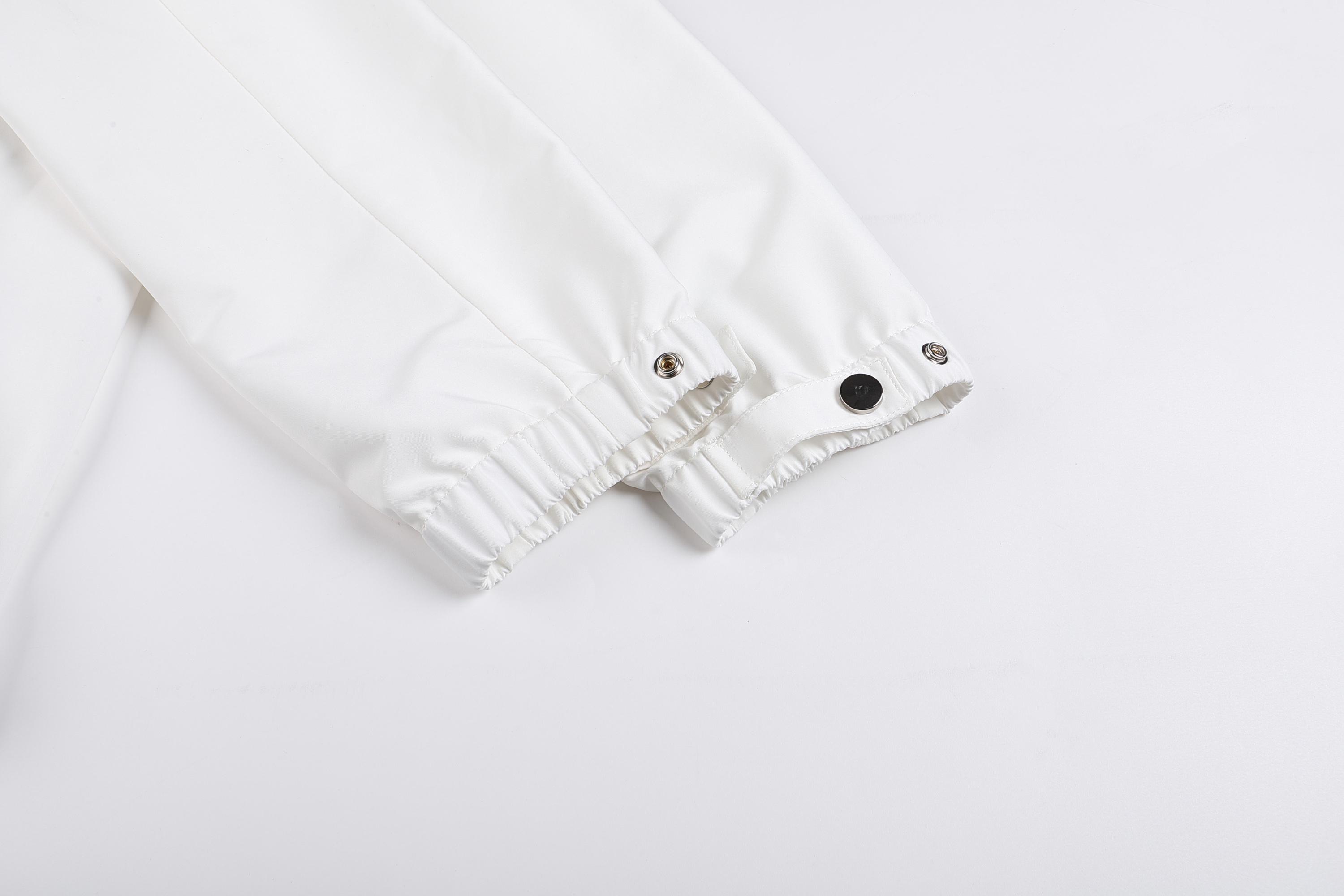 Liuregali Hooded Long-sleeved Casual Jacket In White