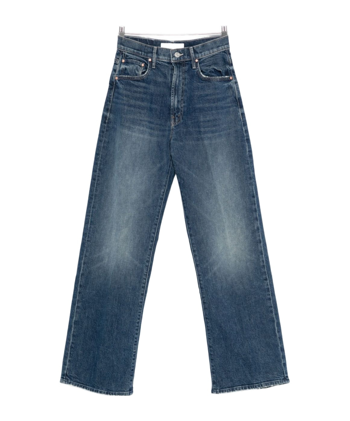 Mother Belt Loop Jeans In Blue