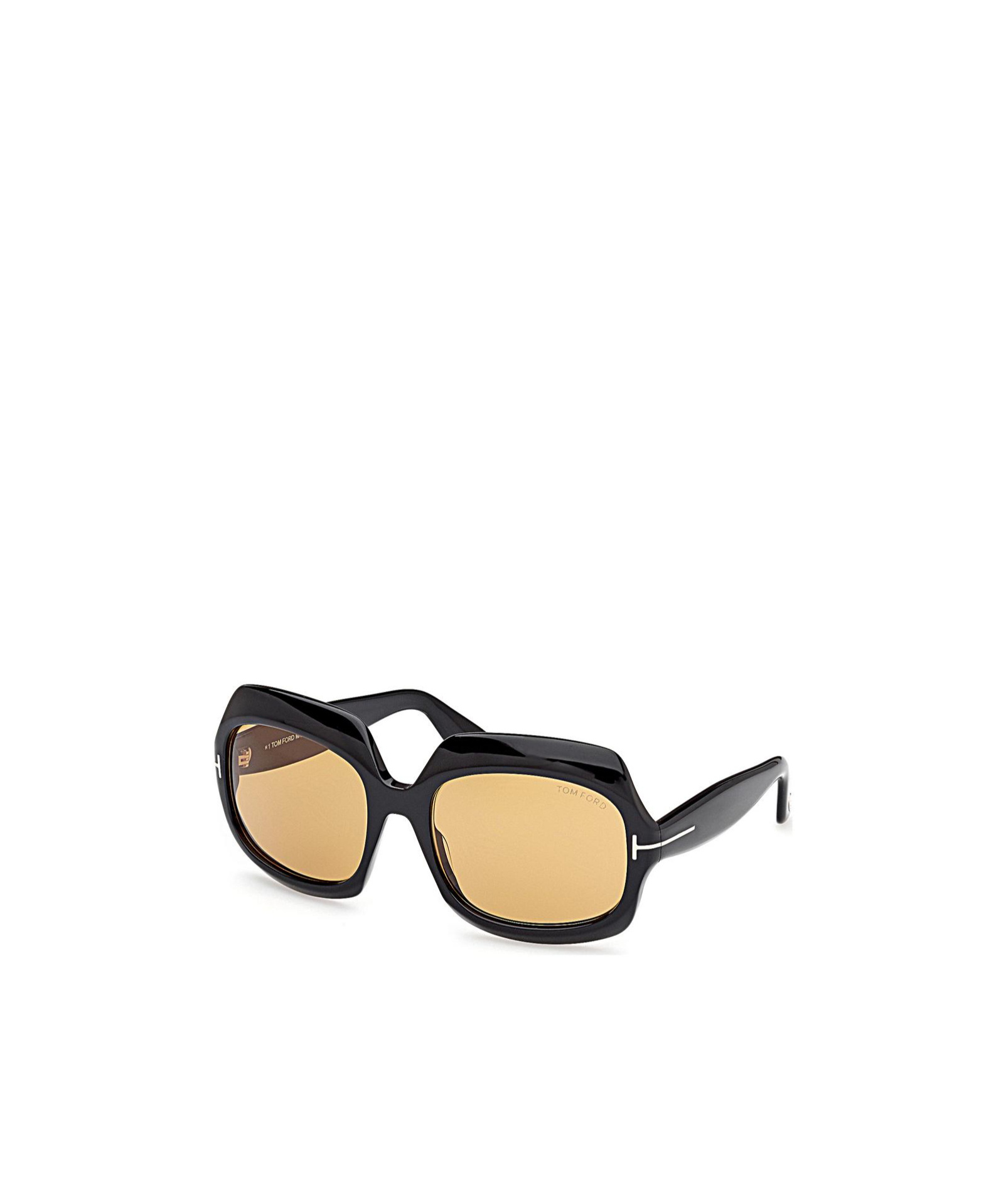 Tom Ford Logo Sunglasses In Nude