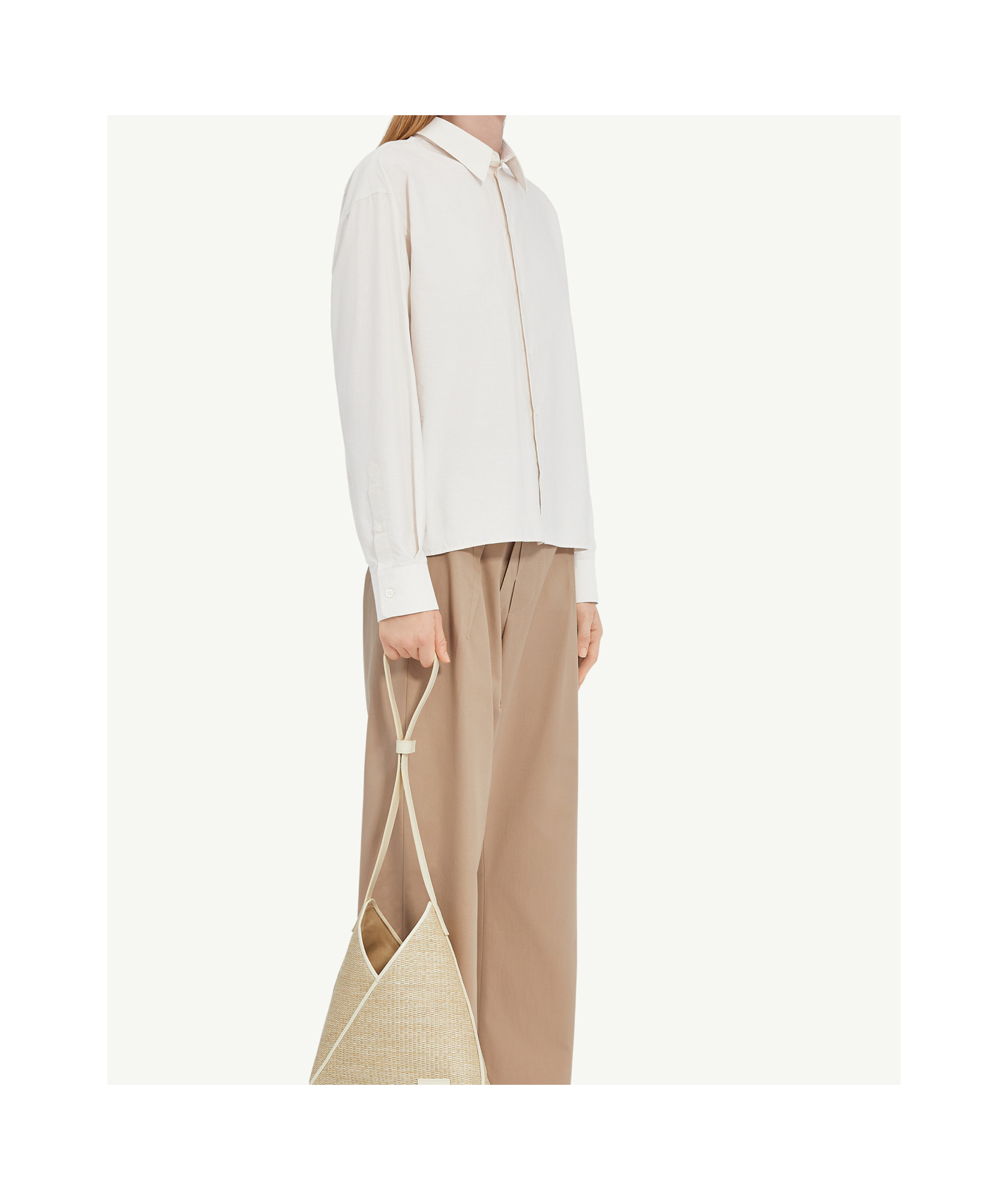 Mm6 Maison Margiela Layered Shirt In White